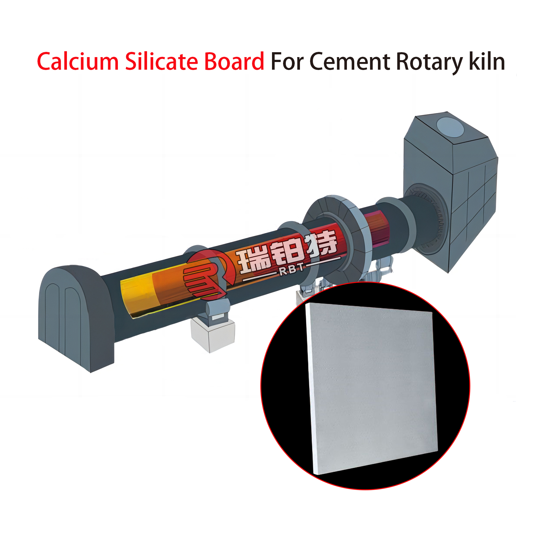 水泥回转窑硅酸钙板